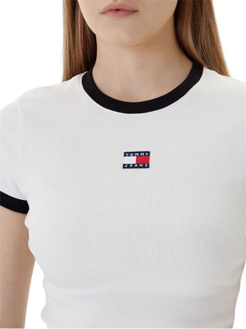 T-shirt corta slim fit Tommy Jeans | DW0DW22575YBL